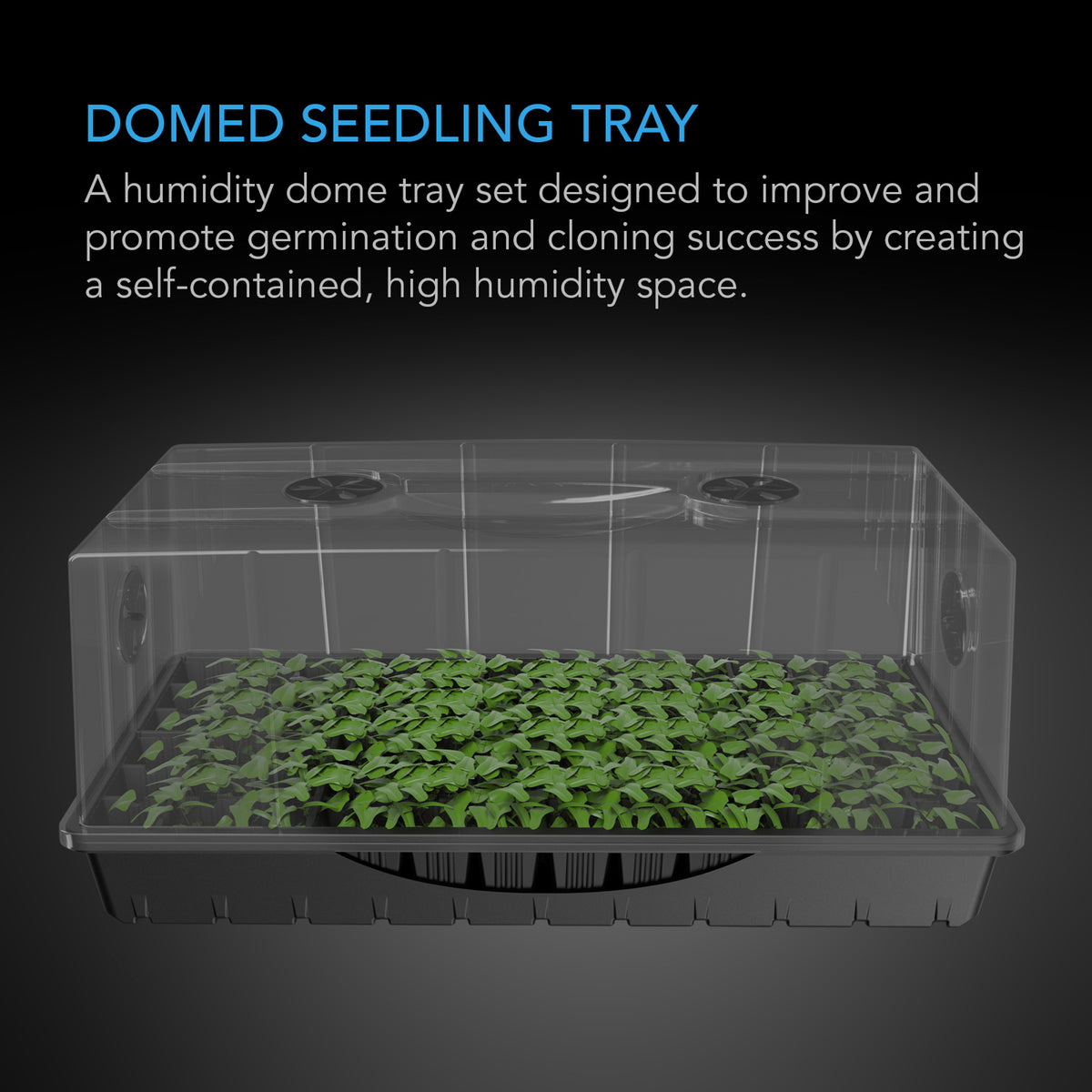 Domed Seedling Tray by AC Infinity