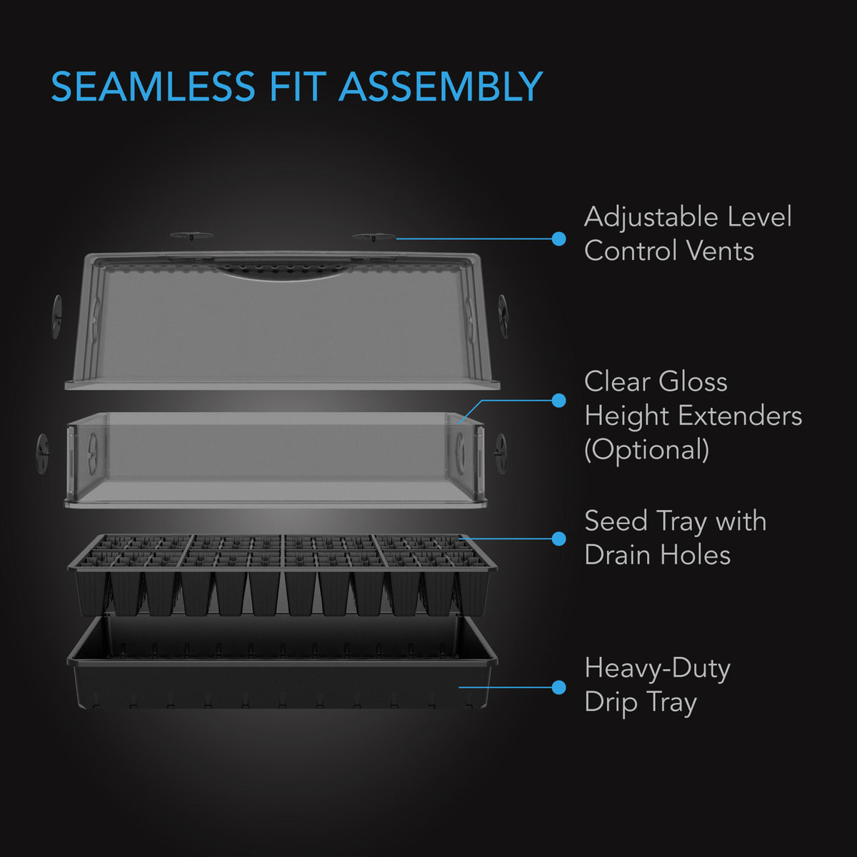 Seamless Fit Assembly XL Dome