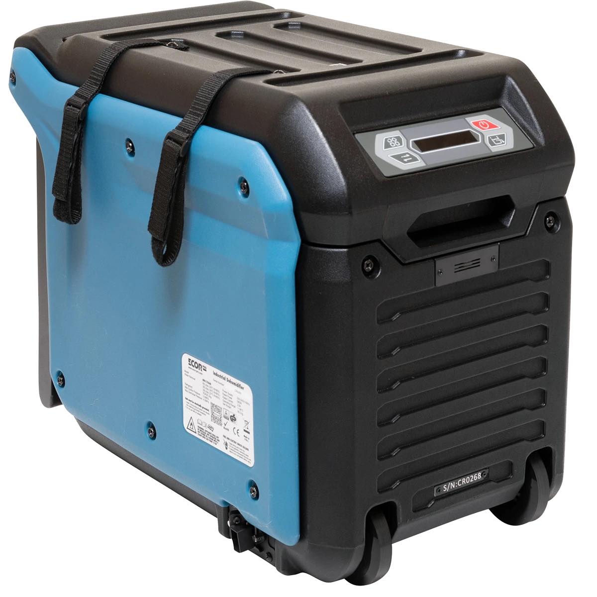 Ecor Pro EPD170LGR Sideview Dehumidifier